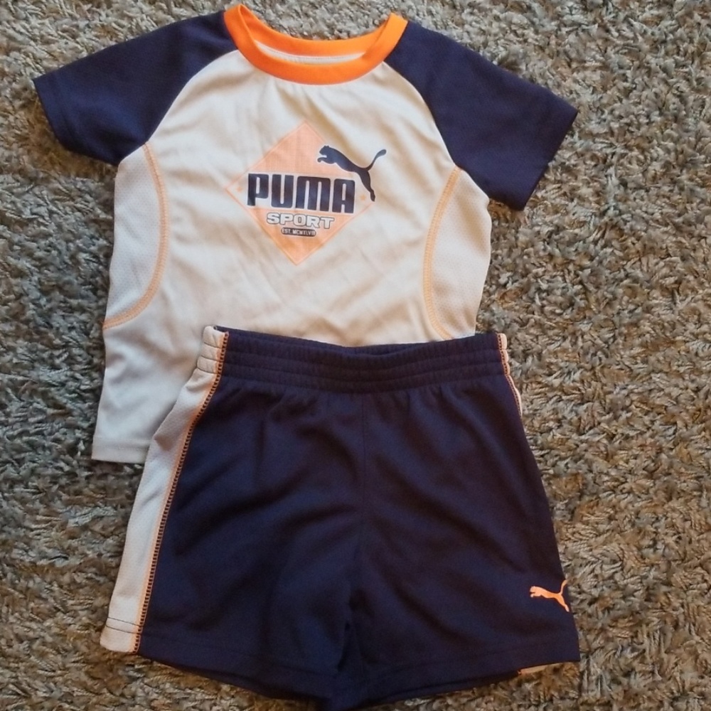 Puma 2 piece short set